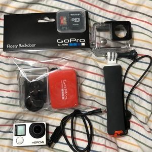 GoPro Hero 4 + accessories